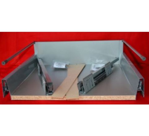 DBT Pan Soft Close Kitchen Drawer Box With Rail  - 270mm Deep x 180mm High x 300mm Wide