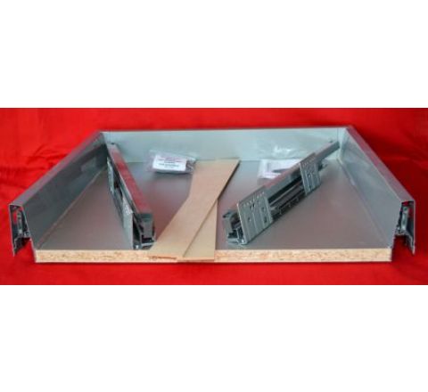 DBT Standard Soft Close Kitchen Drawer - 450mm D x 95mm H x 500mm W