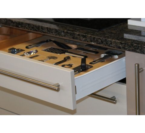 Metal Sided Kitchen Drawer Box