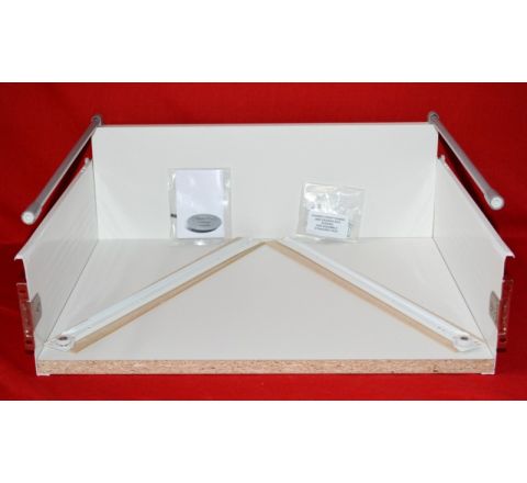 Pan Metal Sided Kitchen Drawer – 350mm D x 200mm H x 300mm W